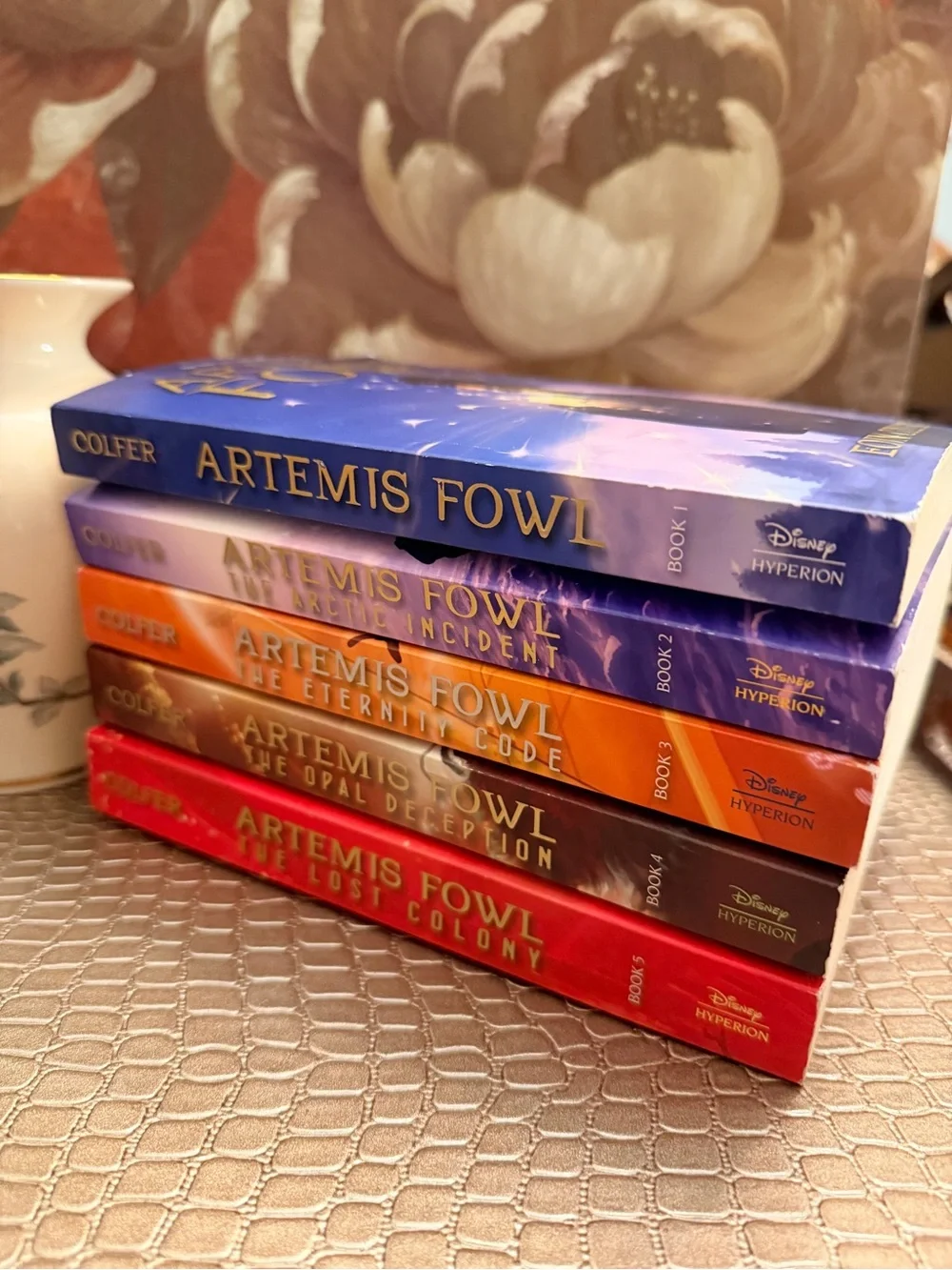 Disney • Hyperion ‘Artemis Fowl’ Books 1-5 Bundle | Eoin Colfer | Like New